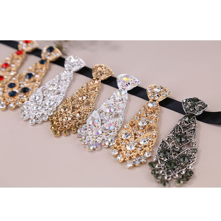 Corbata corta con cristales y diamantes de imitación para hombre, corbata de boda con purpurina