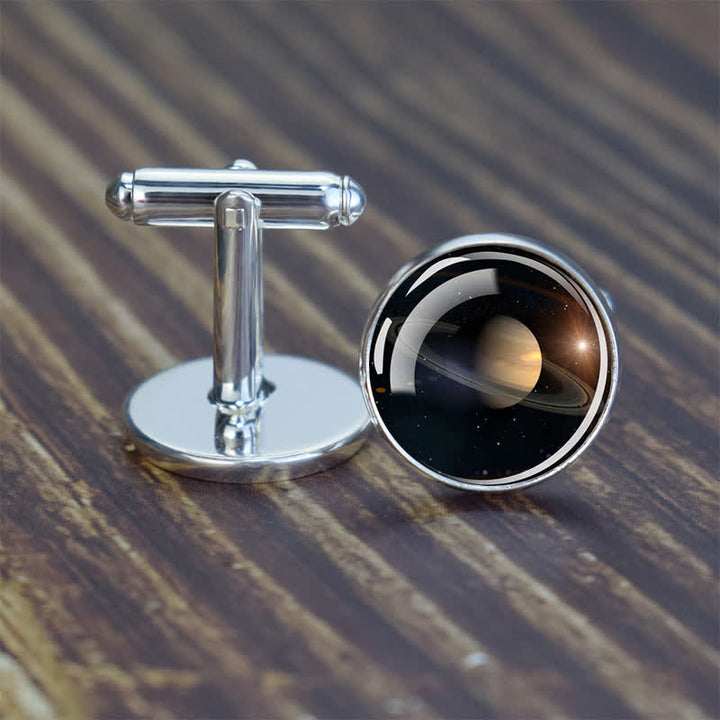 Gemelos con diseño de planetas del sistema solar del universo para hombre.