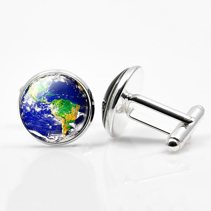Gemelos con diseño de planetas del sistema solar del universo para hombre.