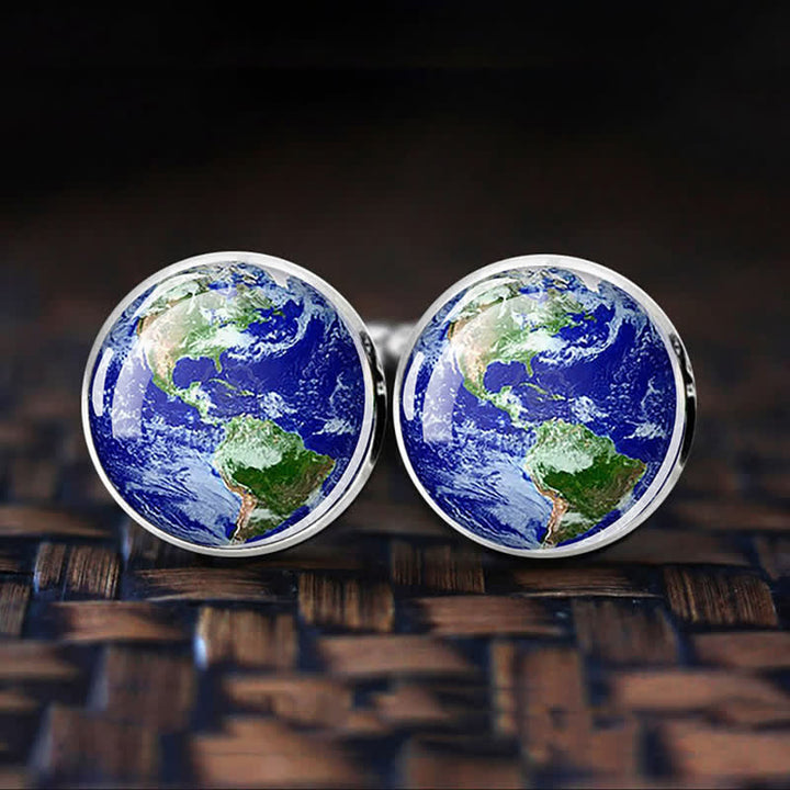 Gemelos con diseño de planetas del sistema solar del universo para hombre.