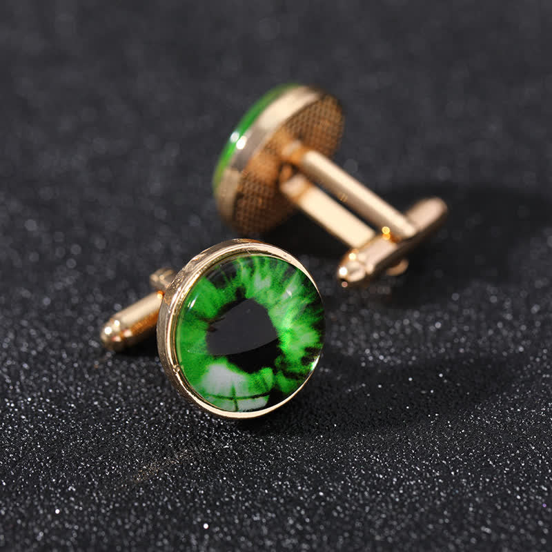 Gemelos con forma de ojo de diablo para hombre