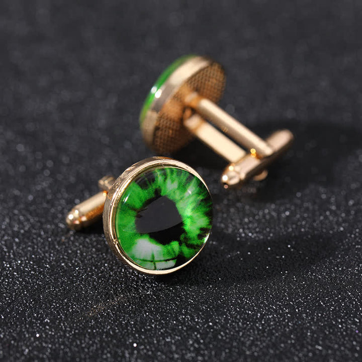 Gemelos con forma de ojo de diablo para hombre