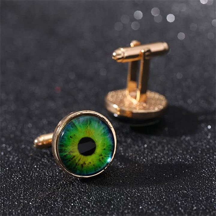 Gemelos con forma de ojo de diablo para hombre