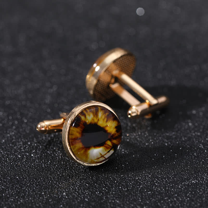 Gemelos con forma de ojo de diablo para hombre