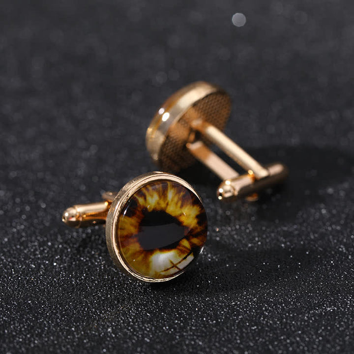 Gemelos con forma de ojo de diablo para hombre