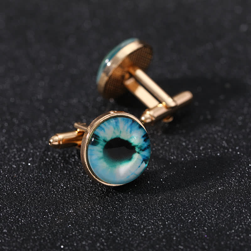 Gemelos con forma de ojo de diablo para hombre