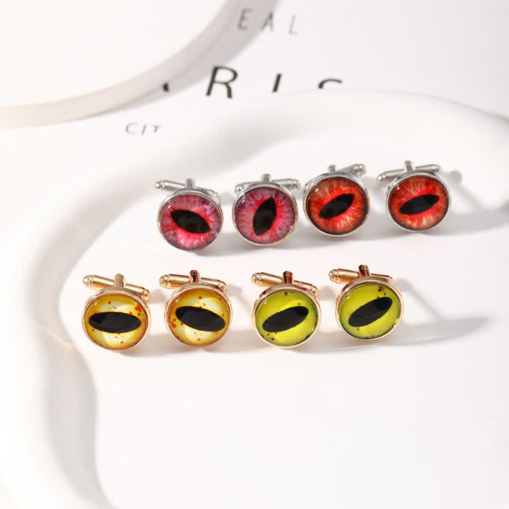 Gemelos con forma de ojo de diablo para hombre