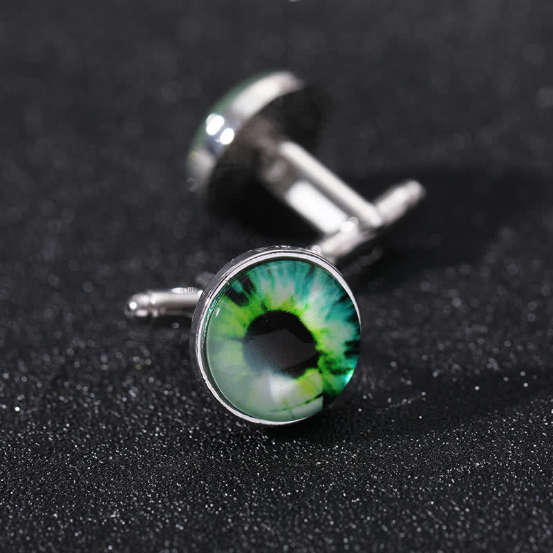 Gemelos con forma de ojo de diablo para hombre