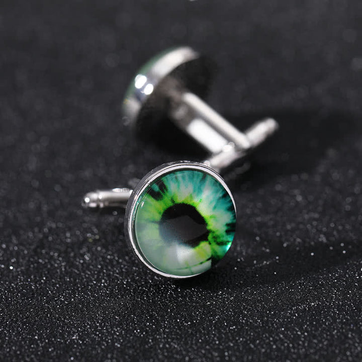 Gemelos con forma de ojo de diablo para hombre