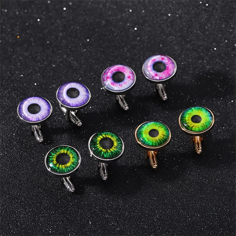 Gemelos con forma de ojo de diablo para hombre