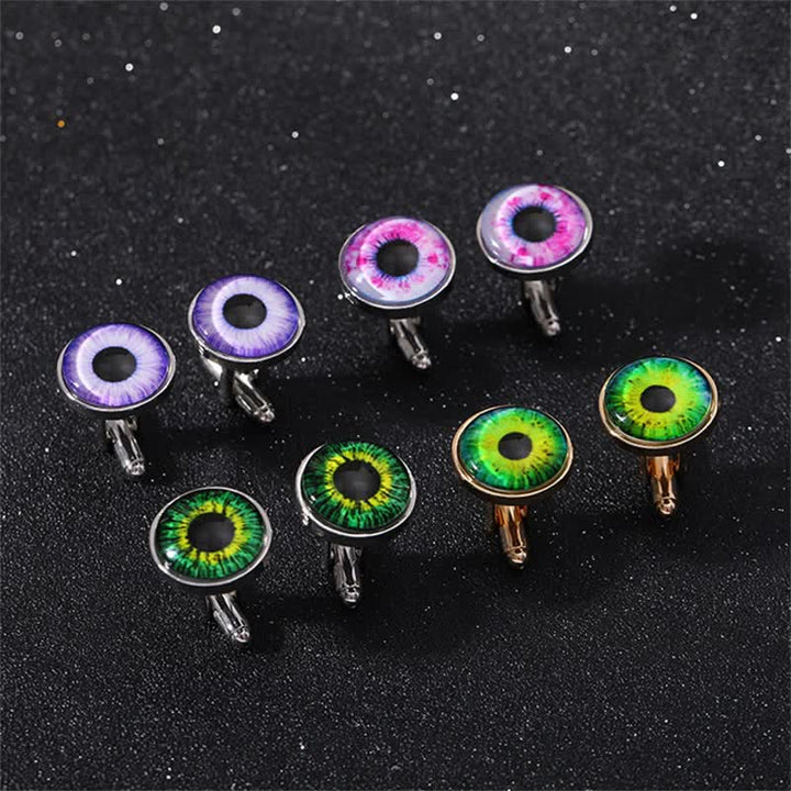 Gemelos con forma de ojo de diablo para hombre