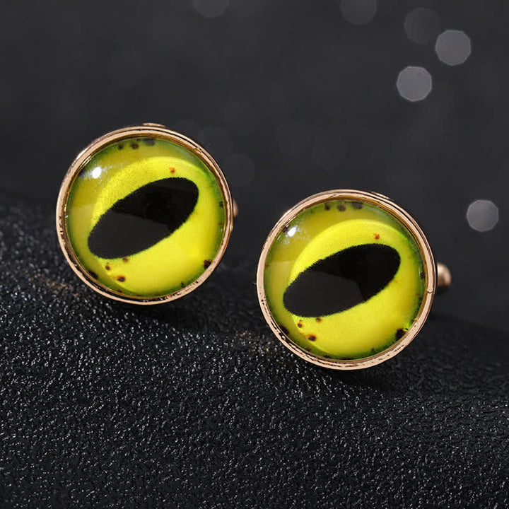 Gemelos con forma de ojo de diablo para hombre
