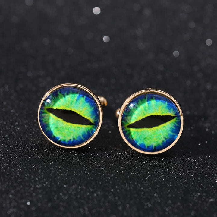 Gemelos con forma de ojo de diablo para hombre