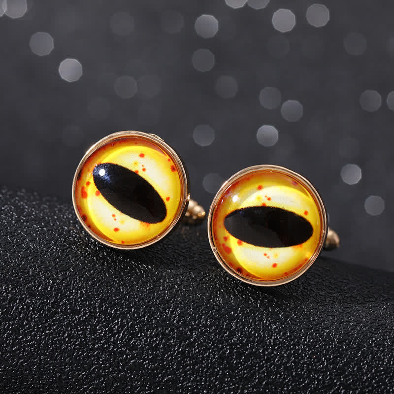 Gemelos con forma de ojo de diablo para hombre