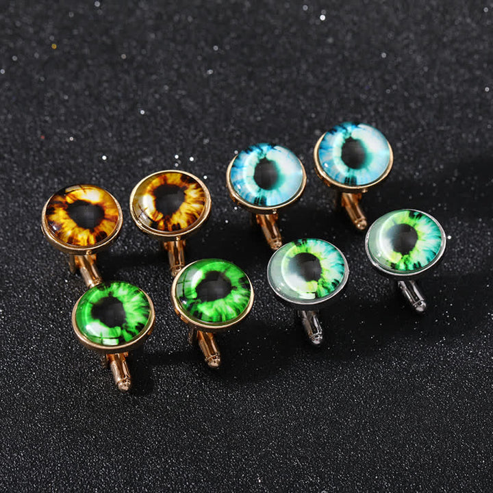 Gemelos con forma de ojo de diablo para hombre