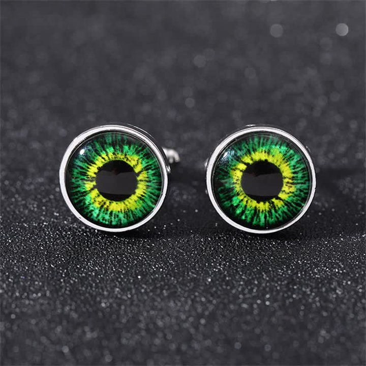Gemelos con forma de ojo de diablo para hombre
