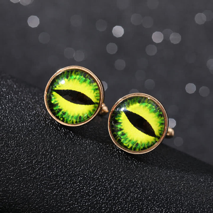 Gemelos con forma de ojo de diablo para hombre