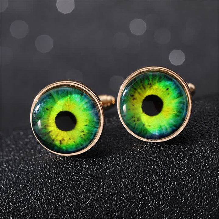 Gemelos con forma de ojo de diablo para hombre