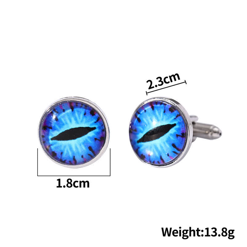 Gemelos con forma de ojo de diablo para hombre