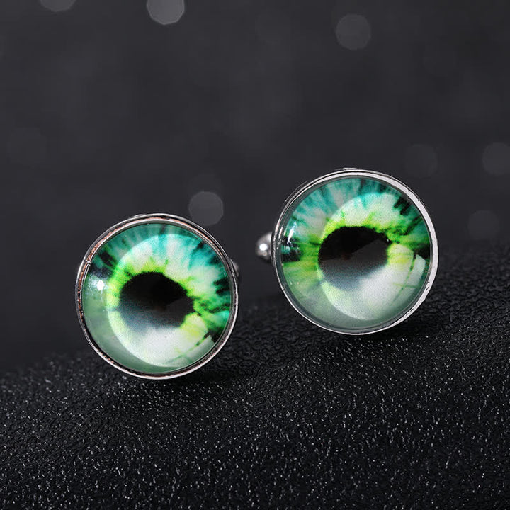 Gemelos con forma de ojo de diablo para hombre