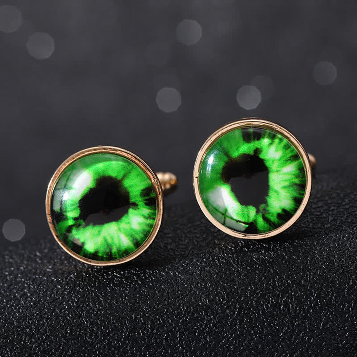 Gemelos con forma de ojo de diablo para hombre