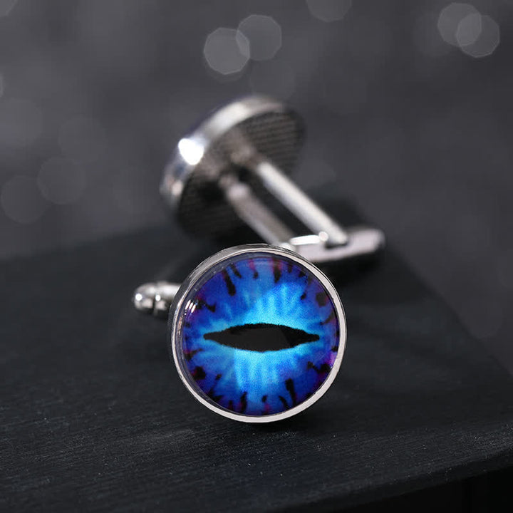 Gemelos con forma de ojo de diablo para hombre