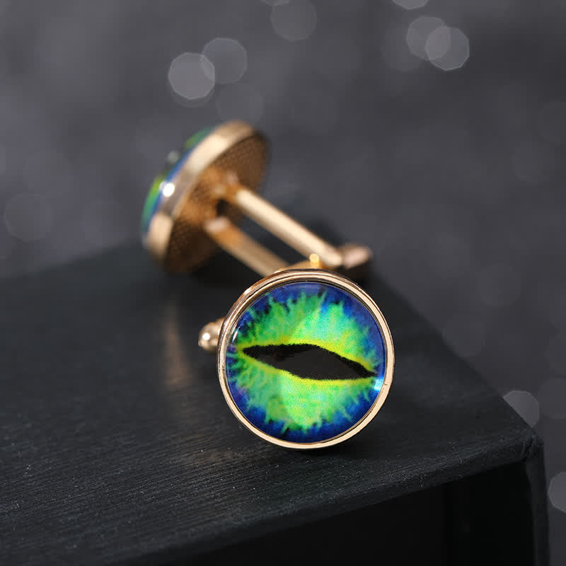Gemelos con forma de ojo de diablo para hombre