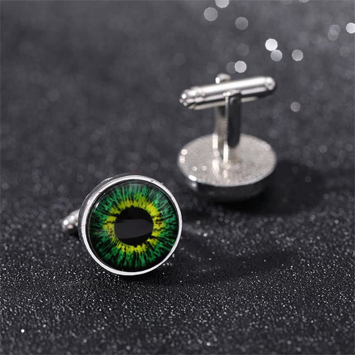 Gemelos con forma de ojo de diablo para hombre