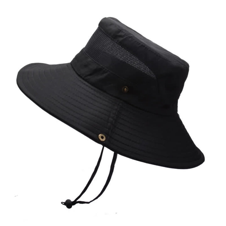Sombrero de pescador para viajes de playa con protección solar de verano para hombre