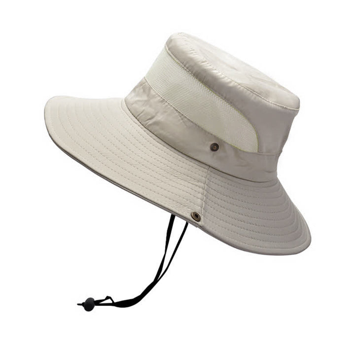 Sombrero de pescador para viajes de playa con protección solar de verano para hombre