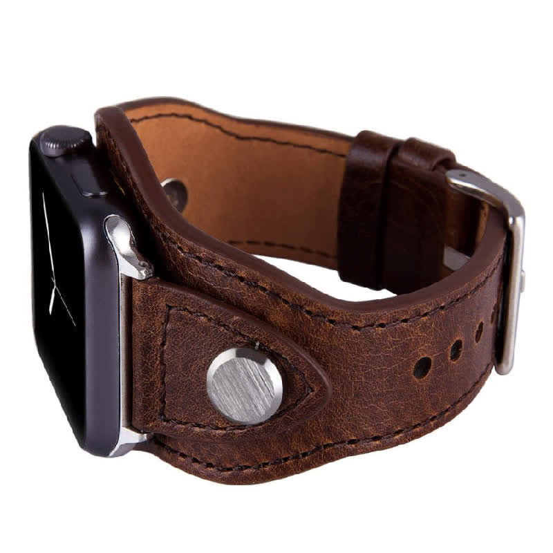 Pulsera retro con brazalete para reloj