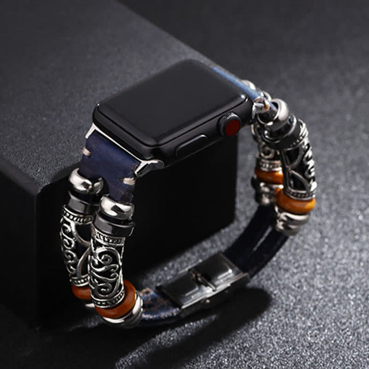 Correa de reloj con adorno en relieve