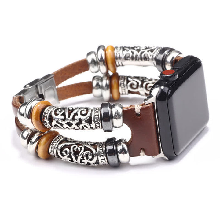 Correa de reloj con adorno en relieve
