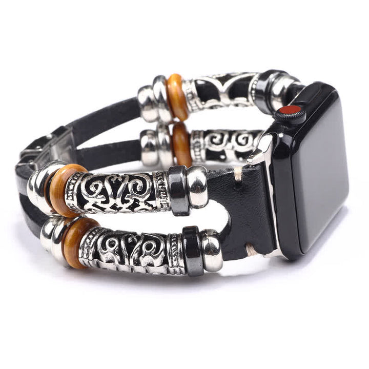 Correa de reloj con adorno en relieve