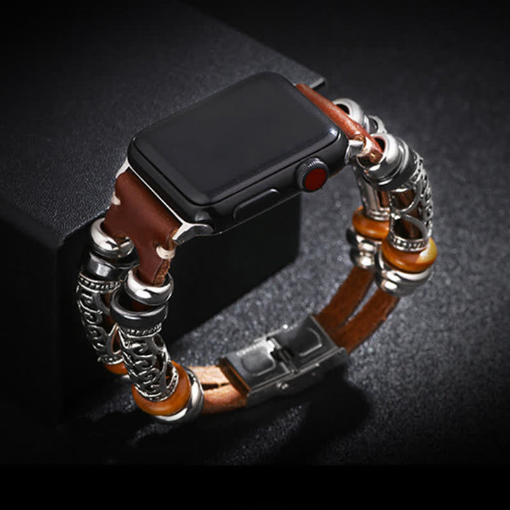 Correa de reloj con adorno en relieve
