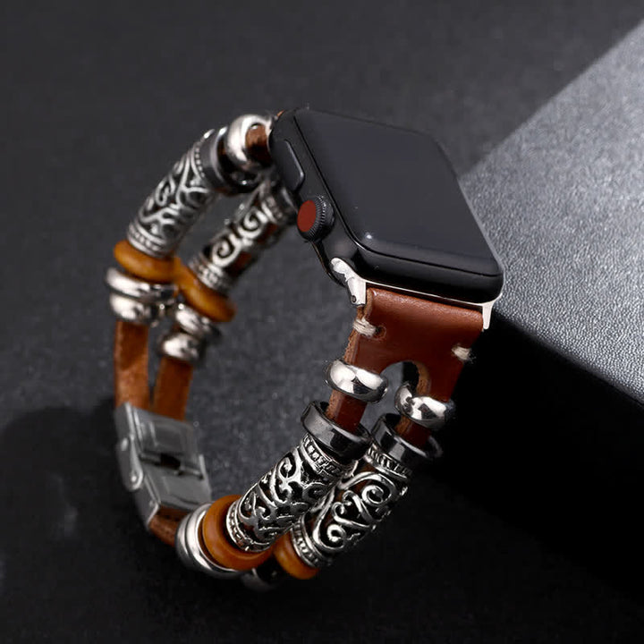 Correa de reloj con adorno en relieve