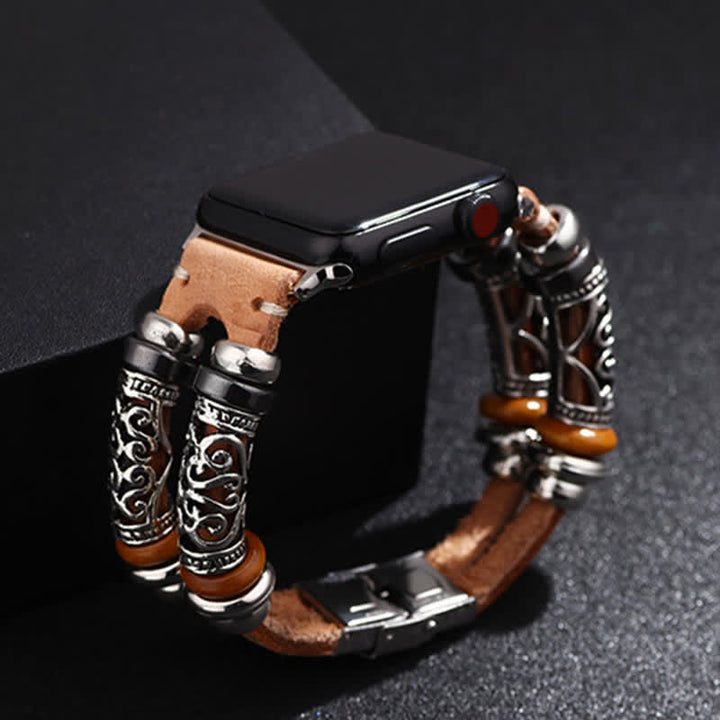 Correa de reloj con adorno en relieve