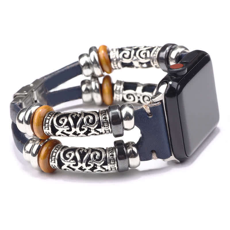 Correa de reloj con adorno en relieve