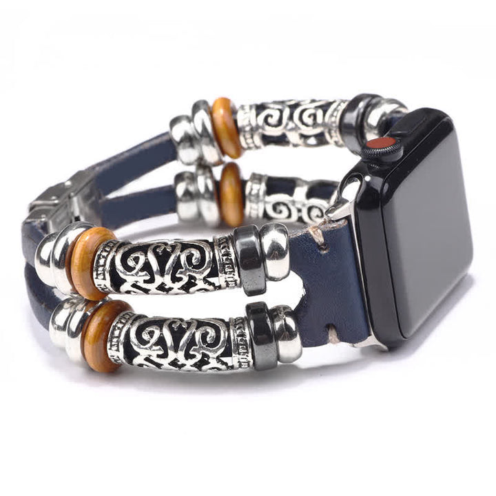 Correa de reloj con adorno en relieve