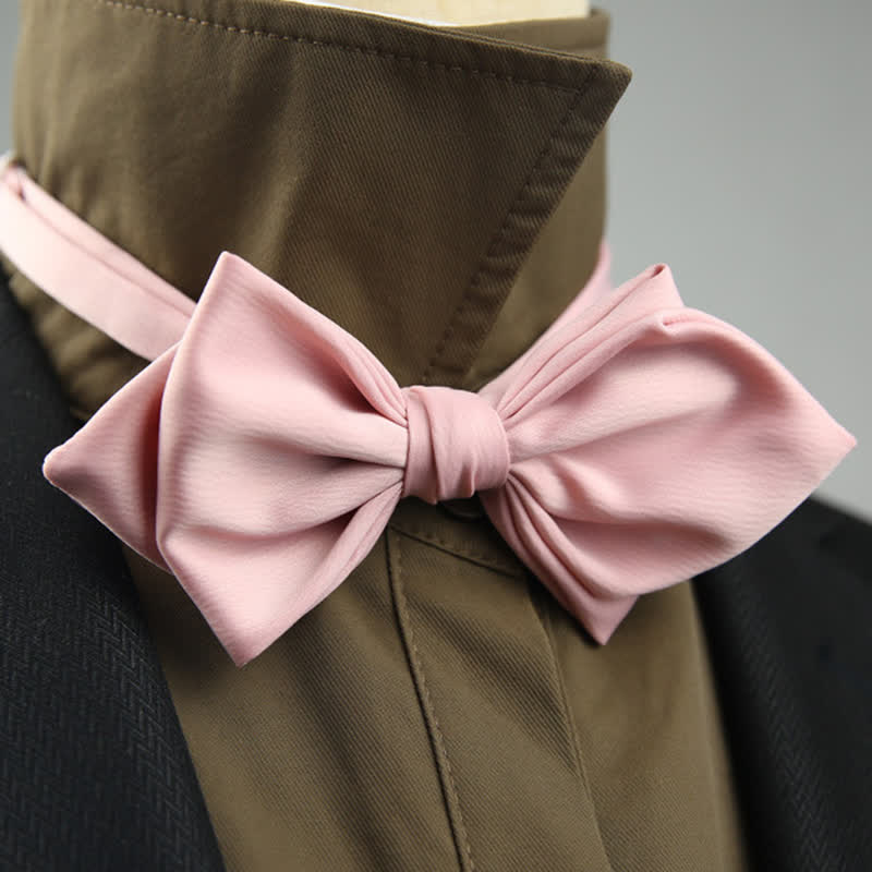 Pajarita de boda especial para hombre con forma puntiaguda