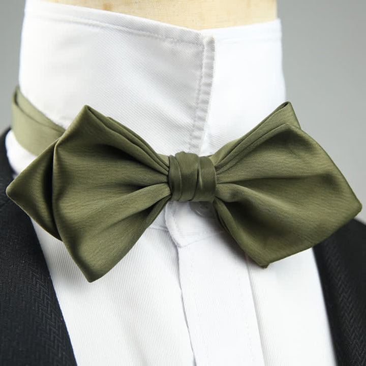 Pajarita de boda especial para hombre con forma puntiaguda