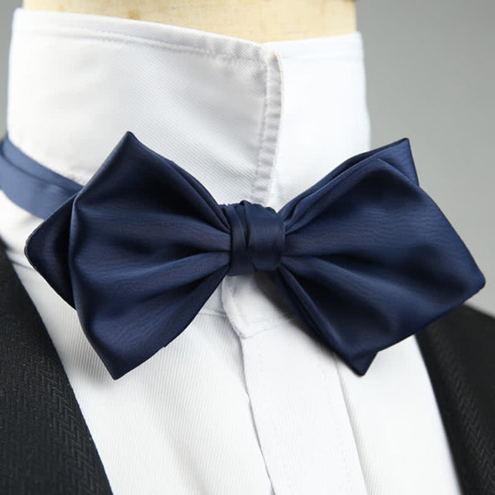 Pajarita de boda especial para hombre con forma puntiaguda