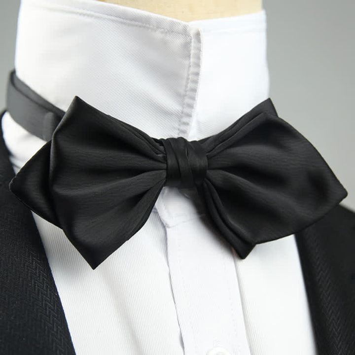 Pajarita de boda especial para hombre con forma puntiaguda