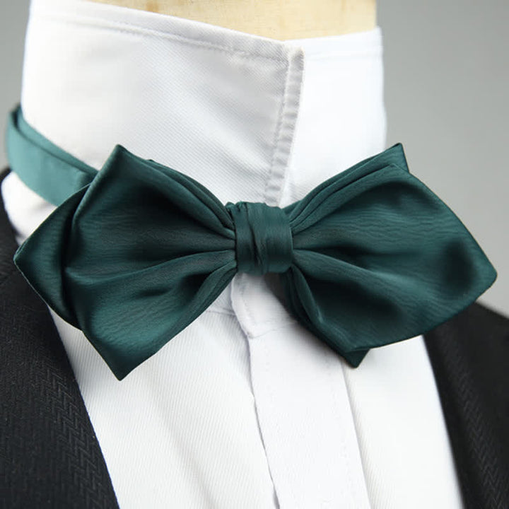 Pajarita de boda especial para hombre con forma puntiaguda