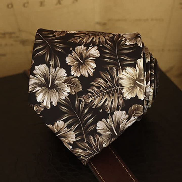 Camisa formal de vestir con estampado floral para hombre