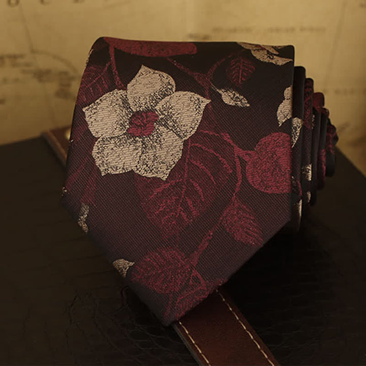 Camisa formal de vestir con estampado floral para hombre