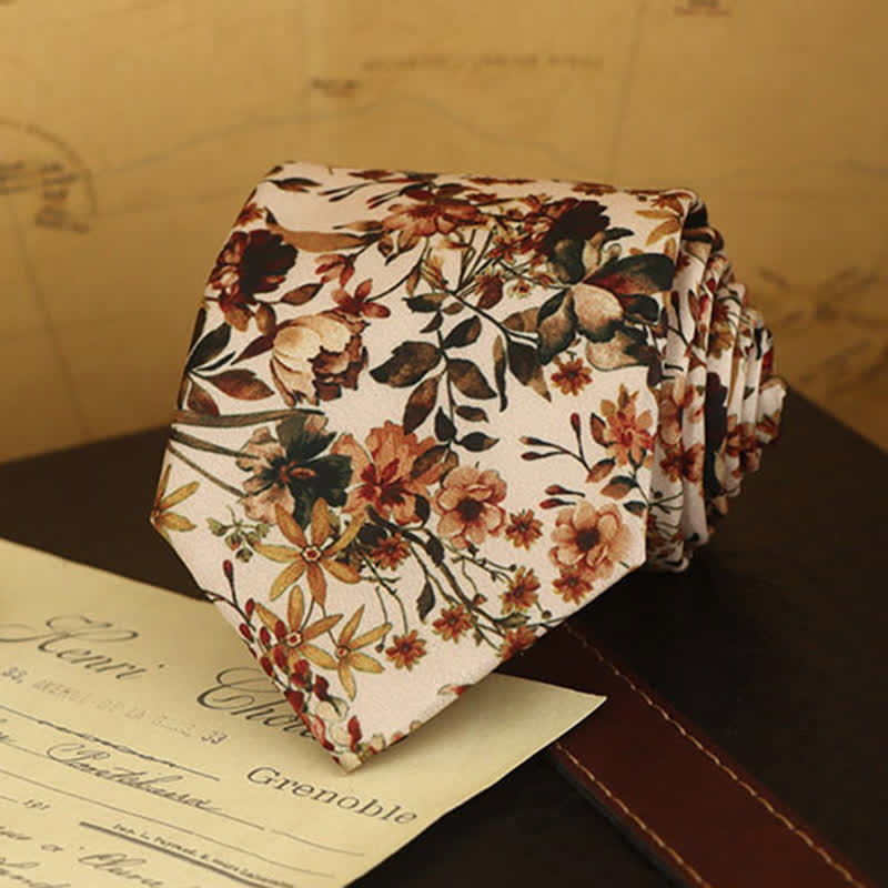Camisa formal de vestir con estampado floral para hombre