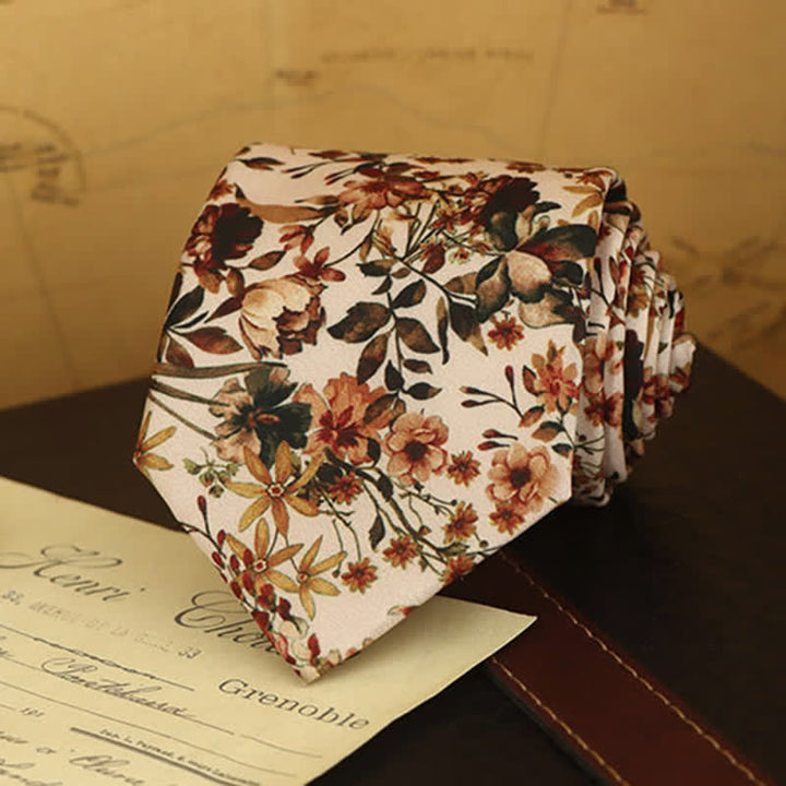 Camisa formal de vestir con estampado floral para hombre