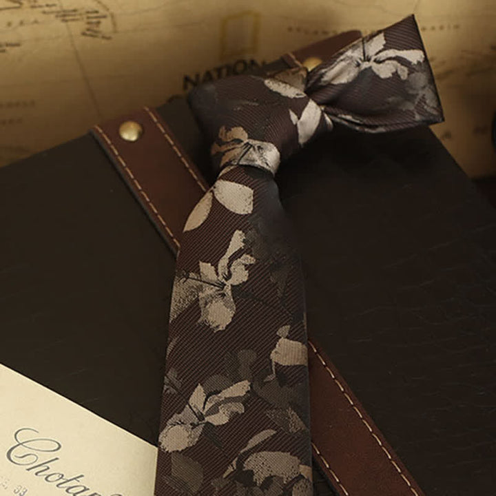 Camisa formal de vestir con estampado floral para hombre