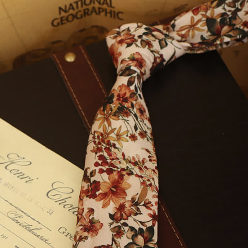 Camisa formal de vestir con estampado floral para hombre